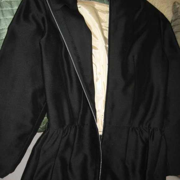 Holidays coming! VINTAGE Tuxedo Dress Size 6 - Picture 10 of 11